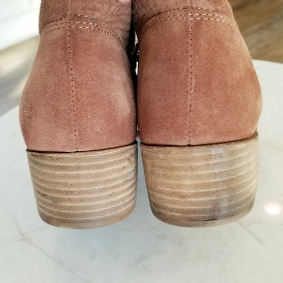 Seychelles Score Cognac Leather Boots Booties Boho Coastal Cowgirl Western - Picture 11 of 15